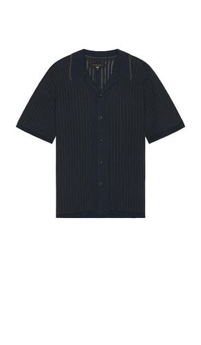 Harris Camp Shirt in Blue. - size M (also in S) - Rag & Bone - Modalova