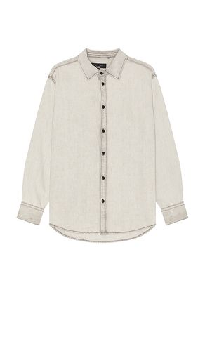 Denim Matthew Shirt in Light Grey. - size L (also in M, S, XL/1X) - Rag & Bone - Modalova