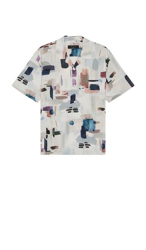 Avery Printed Shirt in Baby Blue. - size L (also in M, S, XL/1X) - Rag & Bone - Modalova