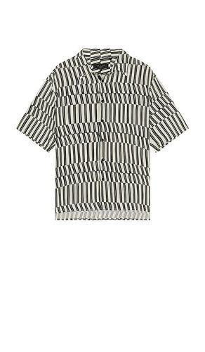 Dalton Printed Shirt in Black,White. - size L (also in M, S) - Rag & Bone - Modalova