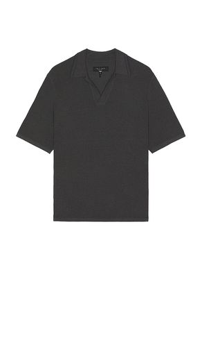 Rib Johnny Polo in Grey. - size M (also in S, XL/1X) - Rag & Bone - Modalova