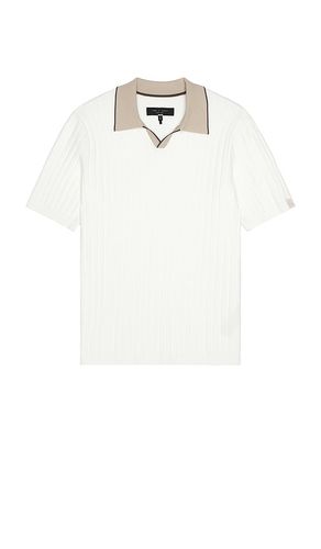 Sanford Johnny Collar Polo in White. - size L (also in M, S, XL/1X) - Rag & Bone - Modalova