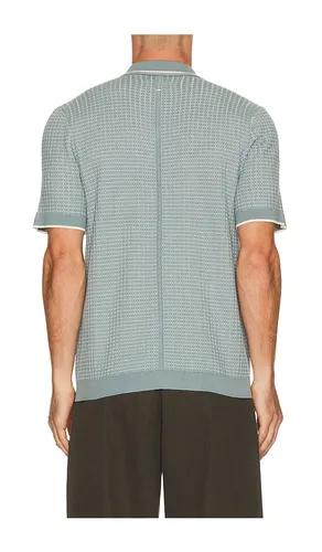 Harvey Rib Polo in Grey. - size S (also in M, L, XL/1X) - Rag & Bone - Modalova