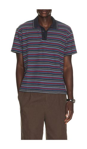Stripe Pique Polo in in . Taglia L. Also in M, S, XL/1X - Rag & Bone - Modalova