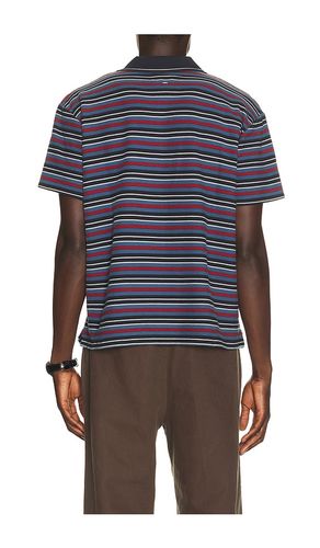 Stripe Pique Polo in in . Taglia L. Also in M, S, XL/1X - Rag & Bone - Modalova