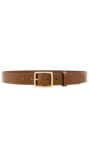 Cinturón boyfriend en color marrón talla L en - Brown. Talla L (también en M) - Rag & Bone - Modalova