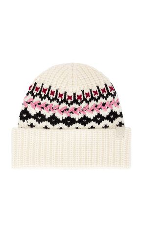 Gorro estilo fair isle leigh en color blanco talla all en - White. Talla all - Rag & Bone - Modalova