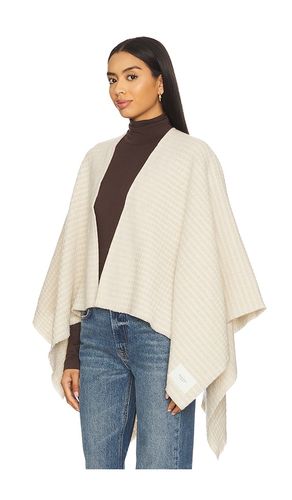 Joni waffle poncho in color cream size all - Rag & Bone - Modalova