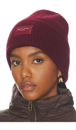 Blake Wool Blend Beanie in Burgundy - Rag & Bone - Modalova