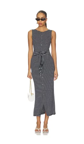 The Knit Button Tie Stripe Dress in . Size L. Also in M - Rag & Bone - Modalova