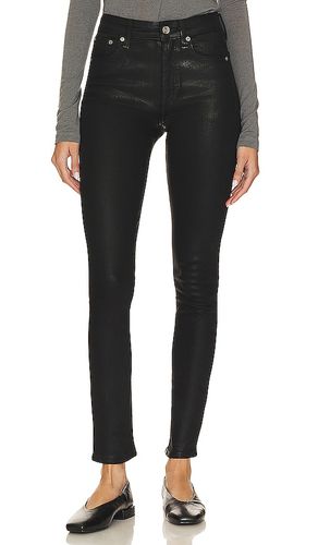 Pantalones vaqueros pitillo de tiro alto nina en color negro talla 24 en - Black. Talla 24 (también en 32) - Rag & Bone - Modalova