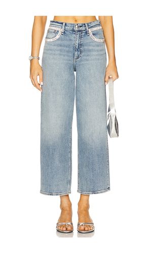 Andi High Rise Ankle Wide Leg in Blue. - size 23 (also in 24, 26, 27, 28, 30, 31, 32) - Rag & Bone - Modalova