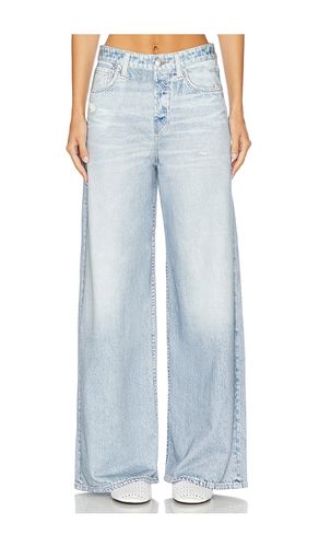 Miramar Sofie Wide Leg Ankle Pant in Denim-Light. - size 26 (also in 27) - Rag & Bone - Modalova