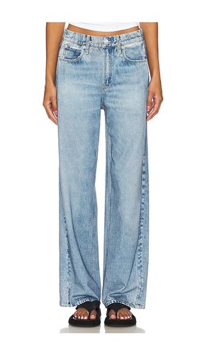 Miramar Wide Leg Pant in Denim-Light. - size L (also in M, S) - Rag & Bone - Modalova