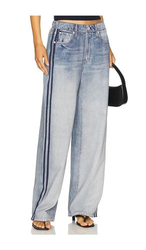 Miramar Wide Leg Track Pant in Blue. - size L (also in M, S, XL, XS) - Rag & Bone - Modalova