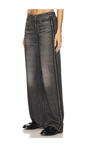 Miramar Wide Leg Track Jeans in Charcoal,Black. - size L (also in M, S, XL, XS, XXS) - Rag & Bone - Modalova
