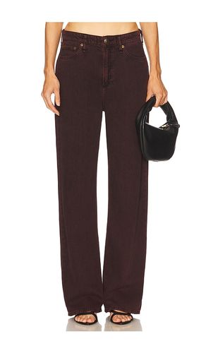 Featherweight Logan Wide Leg Jeans in Burgundy. - size 28 (also in 29, 32) - Rag & Bone - Modalova