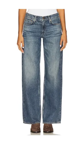 Cam Low Rise Relaxed Straight Jeans in Blue. - size 24 (also in 28, 30, 31) - Rag & Bone - Modalova