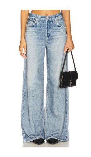 Miramar Terry Sofie Wide Pant Jeans in Blue. - size 26 (also in 27, 29, 30, 31) - Rag & Bone - Modalova
