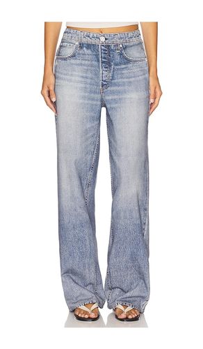 Rb Miramar Terry Wide Leg Jeans in Blue. - size L (also in S) - Rag & Bone - Modalova