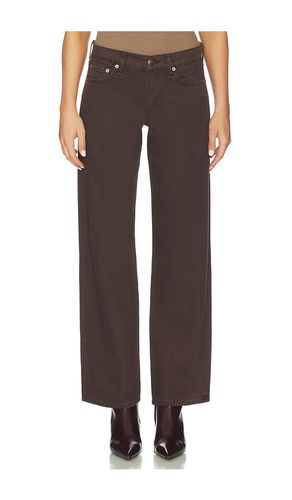 Saige Low Rise Relaxed Straight Jeans in Brown. - size 32 (also in 33, 34) - Rag & Bone - Modalova
