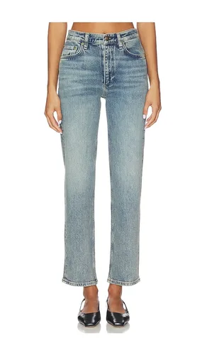 Harlow Mid-Rise Ankle Straight Jeans in Blue. - size 28 (also in 30, 33, 34) - Rag & Bone - Modalova