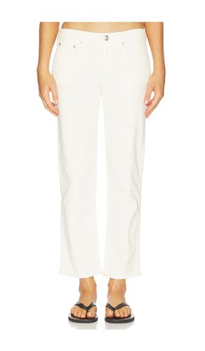 Harlow Low Rise Ankle Straight Jeans in Cream. - size 24 (also in 26, 27, 31, 32, 33, 34) - Rag & Bone - Modalova