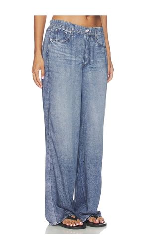 Rb Miramar Slink Wide Leg Pull On Jeans in Blue. - size S (also in XL, XS) - Rag & Bone - Modalova