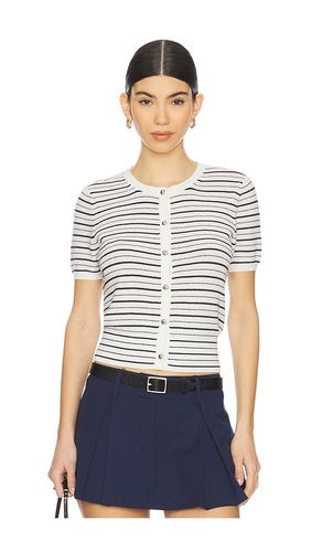 Dina Stripe Cardigan Top in . Taglia S, XL, XS, XXS - Rag & Bone - Modalova