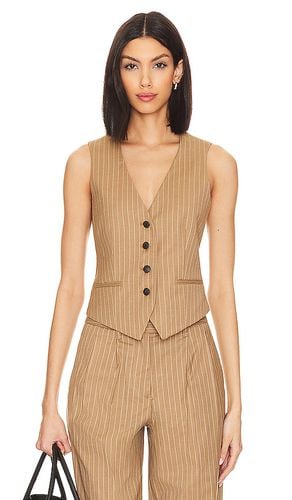 Priya Wool Vest in Tan. - size 10 (also in 2) - Rag & Bone - Modalova