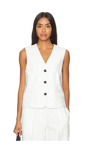 Erin Linen Vest in White. - size L (also in M, S, XL) - Rag & Bone - Modalova