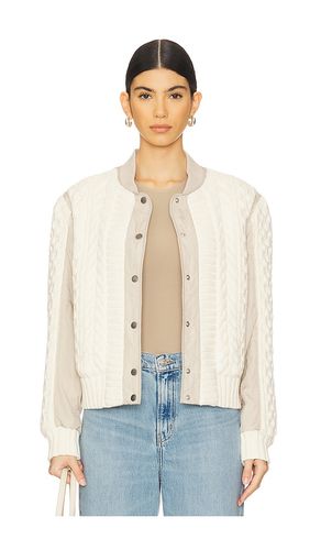 Manston Mixed Media Bomber in . Size M, S, XL, XS, XXS - Rag & Bone - Modalova