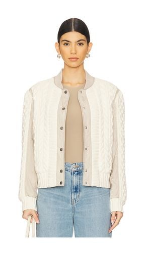 Manston Mixed Media Bomber in . Taglia M, S, XL, XS, XXS - Rag & Bone - Modalova