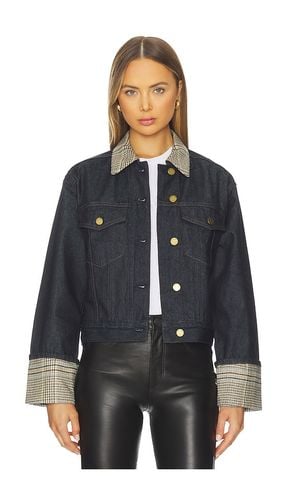 Harriet Denim Trucker Jacket in Blue. - size L (also in M, S) - Rag & Bone - Modalova