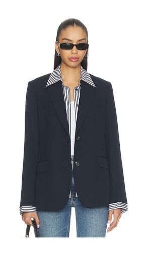 Frank poplin combo blazer in color navy size 0 (also in 2, 6) - Rag & Bone - Modalova