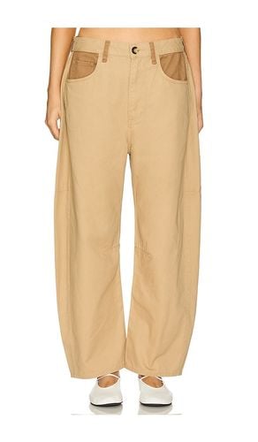 Pantalón charlie en color bronce talla 0 en - Tan. Talla 0 (también en 00, 10, 12, 14, 16, 2, 4, 6, 8) - Rag & Bone - Modalova