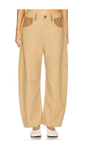 Pantalón charlie en color bronce talla 0 en - Tan. Talla 0 (también en 00, 10, 12, 14, 16, 2, 4, 6) - Rag & Bone - Modalova