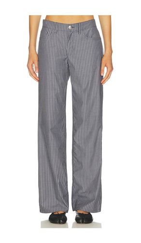 Saige Low-Rise Stripe Poplin Pant in . Size 0. Also in 10, 2, 4, 6 - Rag & Bone - Modalova