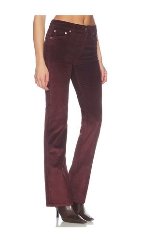 Peyton Corduroy Bootcut Pant in Burgundy. - size 24 (also in 25, 26, 27, 28, 29, 30) - Rag & Bone - Modalova
