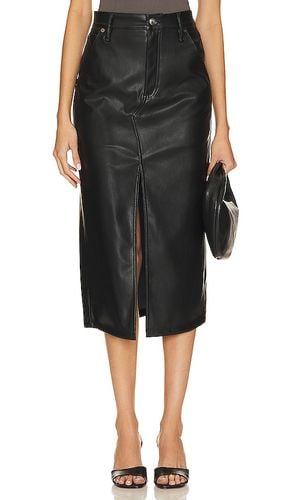 Sid Faux Leather Midi Skirt in . - size 32 (also in 33) - Rag & Bone - Modalova