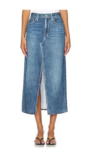 Liquid Miramar Clara Midi Skirt in Blue. - size 23 (also in 26, 27, 28, 29, 30) - Rag & Bone - Modalova