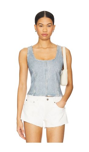 Top sin mangas miramar en color azul talla M en - Blue. Talla M (también en S, XS, XXS) - Rag & Bone - Modalova