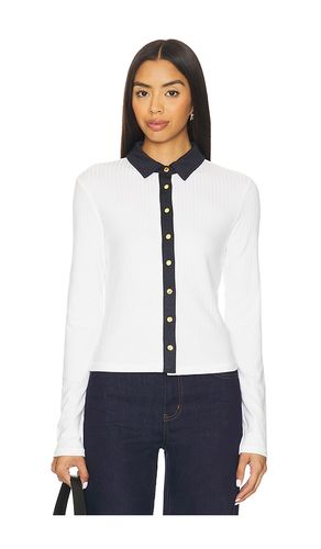 The Knit Contrast Long Sleeve Polo in . Size M. Also in S - Rag & Bone - Modalova