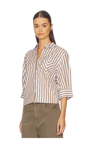 Lucia Stripe Poplin Shirt in . Taglia M. Also in S - Rag & Bone - Modalova