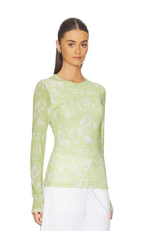 Yana Printed Mesh Long Sleeve Tee in in . Taglia M. Also in S, XS - Rag & Bone - Modalova