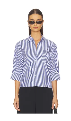 Lucia Stripe Poplin Shirt in . Size L. Also in S - Rag & Bone - Modalova