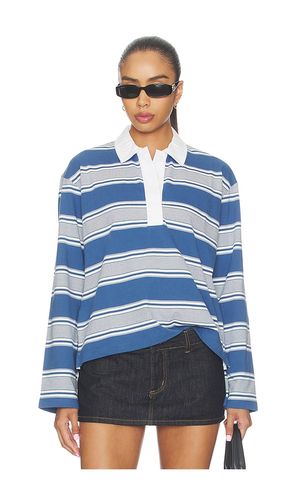 Kelly Stripe Polo Long Sleeve in . Taglia L. Also in M, S, XS - Rag & Bone - Modalova