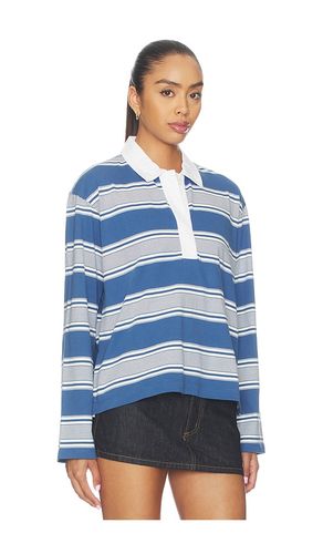 Kelly Stripe Polo Long Sleeve in . Size L. Also in M, S, XS, XXS - Rag & Bone - Modalova