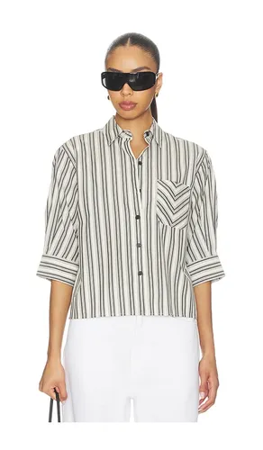 Lucia Stripe Poplin Shirt in . Size M. Also in S, XS, XXS - Rag & Bone - Modalova