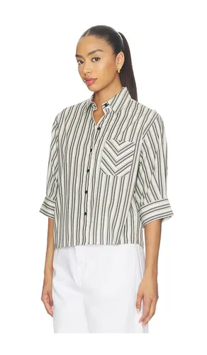 Lucia Stripe Poplin Shirt in . Size M. Also in S, XS, XXS - Rag & Bone - Modalova
